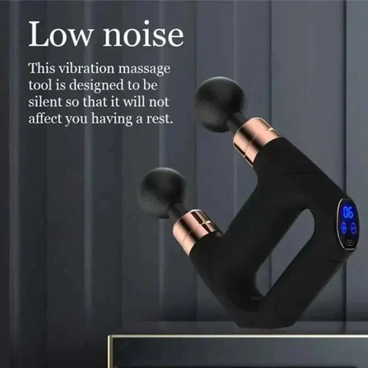 4 Heads Rechargeable Massage Gun Orgnic Bloom