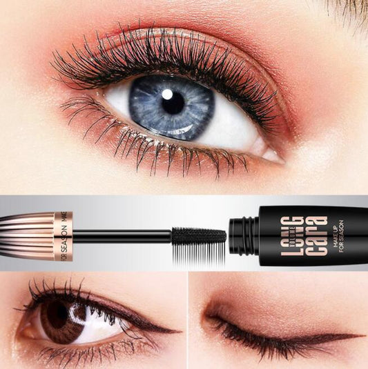 Long Curling Black Waterproof Fiber Mascara