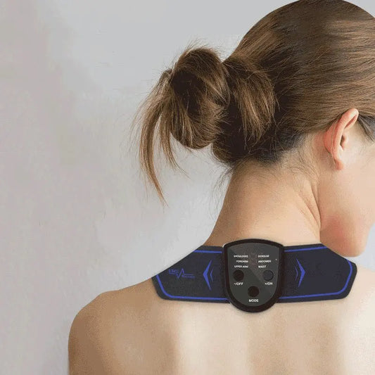 Neck And Shoulder Massage Paste Electric Meridian Massager Orgnic Bloom
