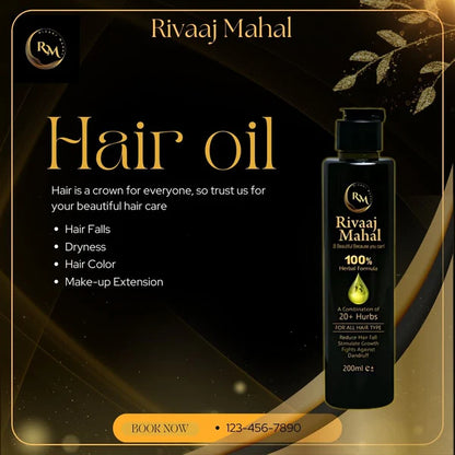 Rivaaj Mahal Hair Oil 🌿