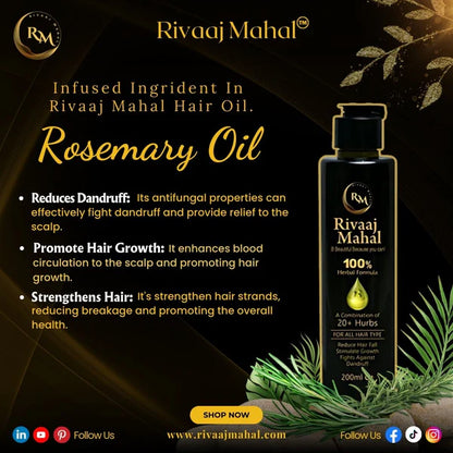 Rivaaj Mahal Hair Oil 🌿