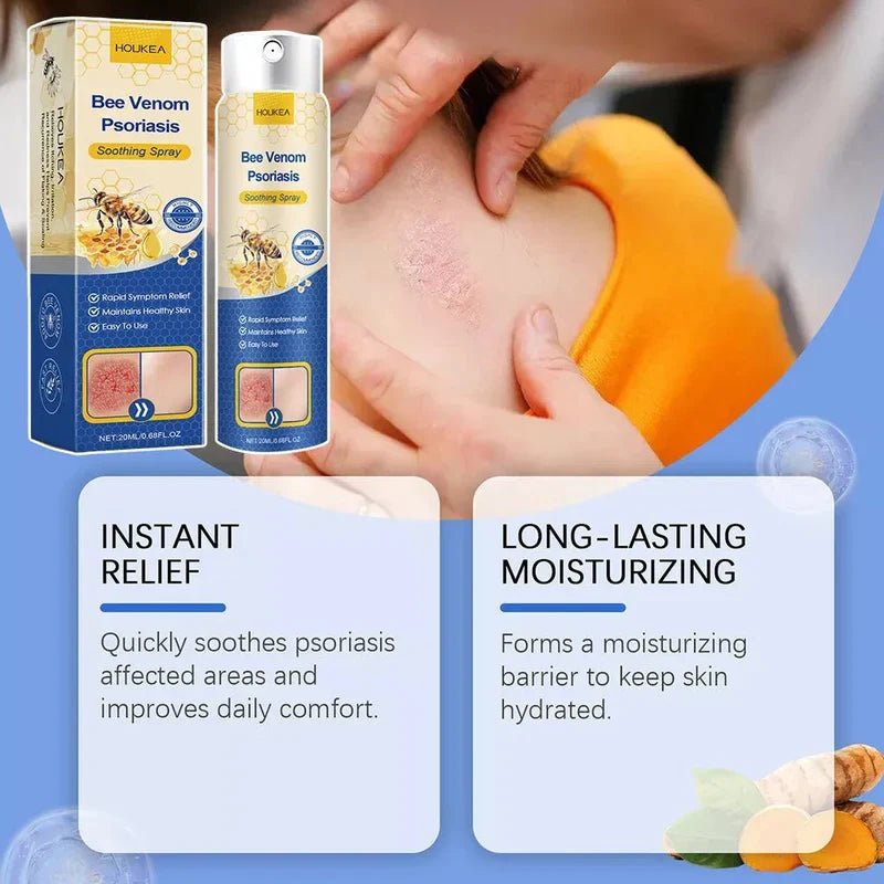 HOUKEA - Bee Venom Psoriasis Soothing Spray