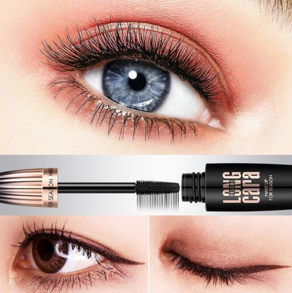 Long Curling Black Waterproof Fiber Mascara