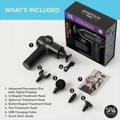 SPA Sciences Recovery SmartGun Pro Massage Gun